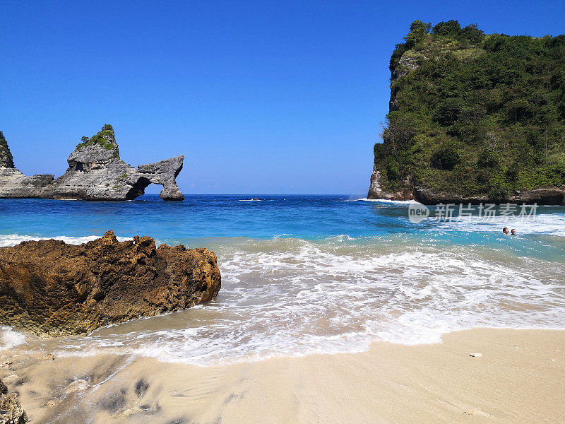 Atuh海滩，Nusa Penida，印度尼西亚巴厘岛